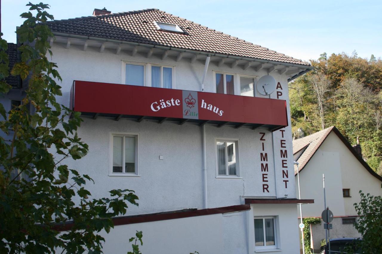 Готель Gastehaus Zur Lilie Triberg im Schwarzwald Екстер'єр фото